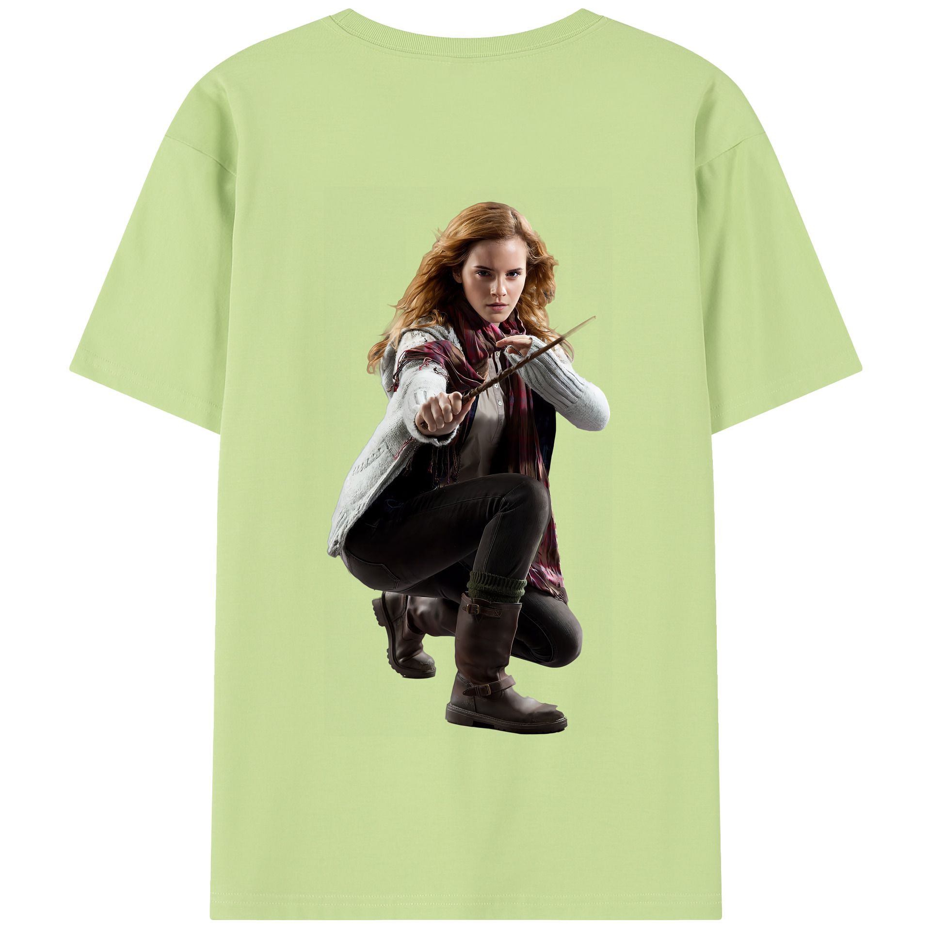 （画像用） Harry Potter ハリー・ポッターシリーズ 綿100％半袖Tシャツ（背面プリント）
